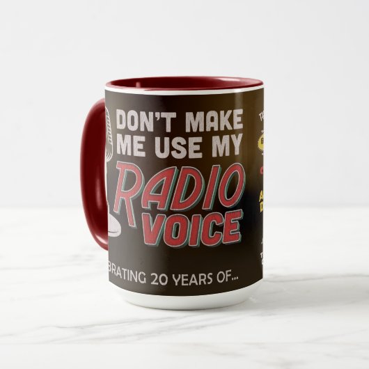 PMRP 20th Anniversary Mug Mok (Voorkant links)