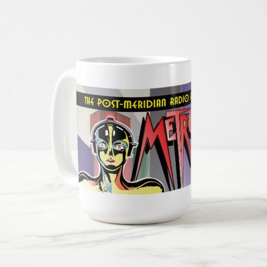 PMRP Metropolis Klassieke Mok (Voorkant links)