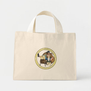 PMS Handbag - Pandora Box Gold 2 Mini Tote Bag