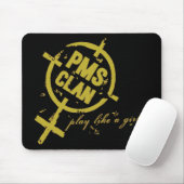 PMS Mousepad - Gold Logo Muismat (Met muis)