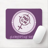 PMS Mousepad - Paarse Logo 2 Muismat (Met muis)