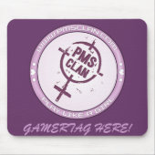 PMS Mousepad - Paarse Logo 2 Muismat (Voorkant)