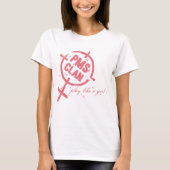 PMS Shirt - Roze Logo (Voorkant)