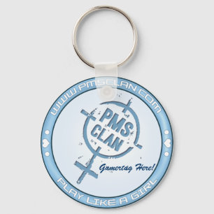 PMS Sleutelhanger - Blauw Logo 2