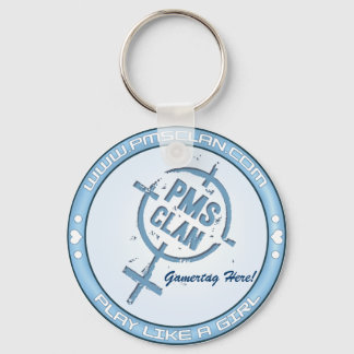 PMS Sleutelhanger - Blauw Logo 2