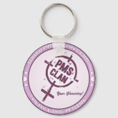 PMS Sleutelhanger - Paarse Logo 2 (Voorkant)