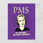 PMS: Wees bang Briefkaart (Voorkant)