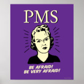 PMS: Wees bang Poster (Voorkant)