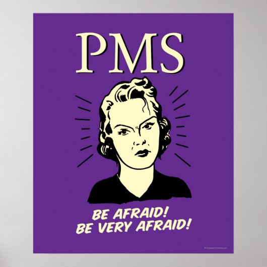 PMS: Wees bang Poster (Voorkant)