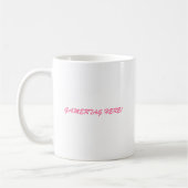 PMSpinklogo, GAMERTAG HIER! Koffiemok (Links)