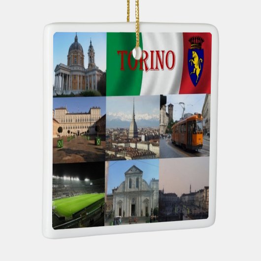 PMT012 TURIN, Mosaic, Piemonte, Italië; Keramisch Ornament (Rechts)