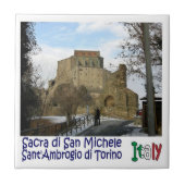 PMT019 TURIN Saint Ambrogio, Italië, Tegeltje (Voorkant)