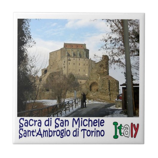 PMT019 TURIN Saint Ambrogio, Italië, Tegeltje (Voorkant)