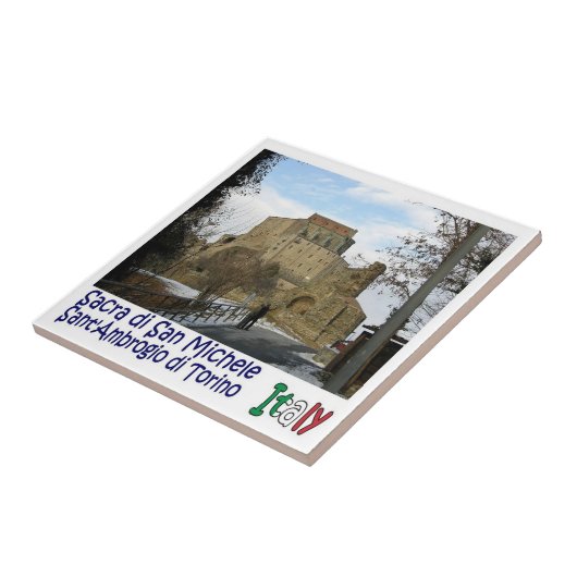 PMT019 TURIN Saint Ambrogio, Italië, Tegeltje (Zijkant)