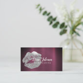 PMU Microblading Artiest Sparkling Zilver Goud Visitekaartje (Staand voorkant)