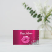 PMU Microblading Artist Sparkling Roos Visitekaartje (Staand voorkant)