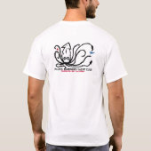 PMYC Squid met Red Star aan de voorzijde T-shirt (Achterkant)