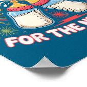 Pn Bottles For The New Year Funny Baby Milk Toast  Poster (Hoek)