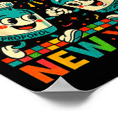 Pn’ Bottles For The New Year Funny Nurse Medical G Poster (Hoek)