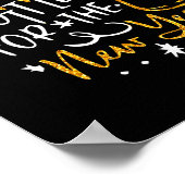 Pn Bottles For The New Year Happy New Years Eve Pa Poster (Hoek)