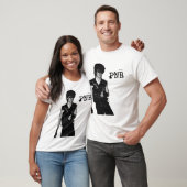 PNB-shirt met Steve T-shirt (Unisex)
