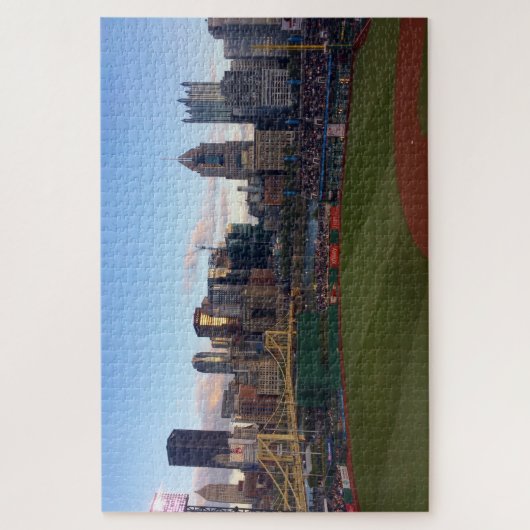 PNC Park Pittsburgh Skyline Legpuzzel (Verticaal)