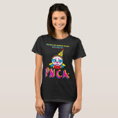 PNCA Clown Sloth T-shirt (Voorkant volledig)