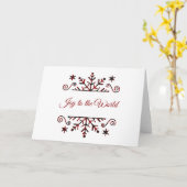 Pneembaar snowflake kaart (Gele Bloem)