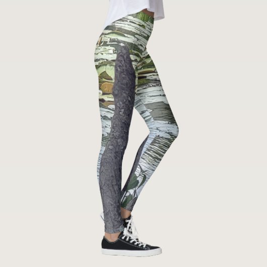Pneumatophores vijver camouflage look leggings (Rechts)