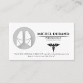 Pneumoloog Medicals Visitekaartje (Voorkant)