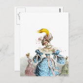 Pneumonie Dress briefkaart (Voorkant / Achterkant)