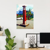 PNG-benzinepomp - Canvas Art-afdrukken Poster (Thuiskantoor)