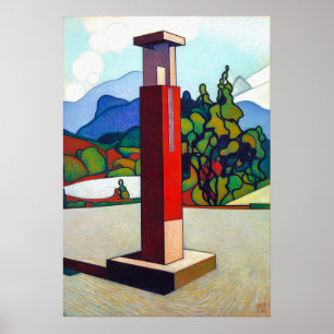  PNG-benzinepomp - Canvas Art-afdrukken Poster