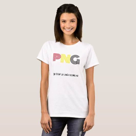 PNG T-SHIRT (Voorkant volledig)