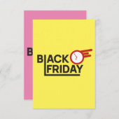 pngtree creative black friday bedankkaart (Voorkant / Achterkant)