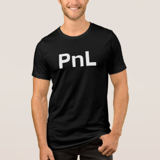 Pnl t shirt, tekstgebaseerd Tri-Blend shirt