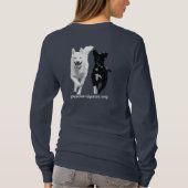 PNP2 Lichte Logo voor Donker. 2 zijkanten met GnT T-shirt (Achterkant)