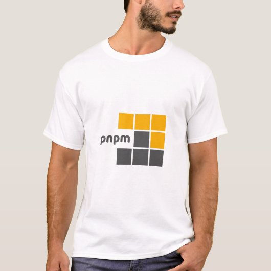 PNPM - Snel en Schijfruimte Efficiënt Pakketbeheer T-shirt (Voorkant)