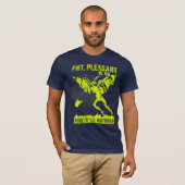 Pnt. Pleasant , W. VA - Home of the Mothman T-shirt (Voorkant volledig)