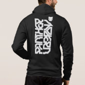 PNTHR MODRN GEHOOSTE BODY-DEKKING HOODIE (Achterkant)