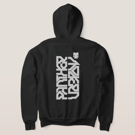 PNTHR MODRN GEHOOSTE BODY-DEKKING HOODIE (Laag Achter)