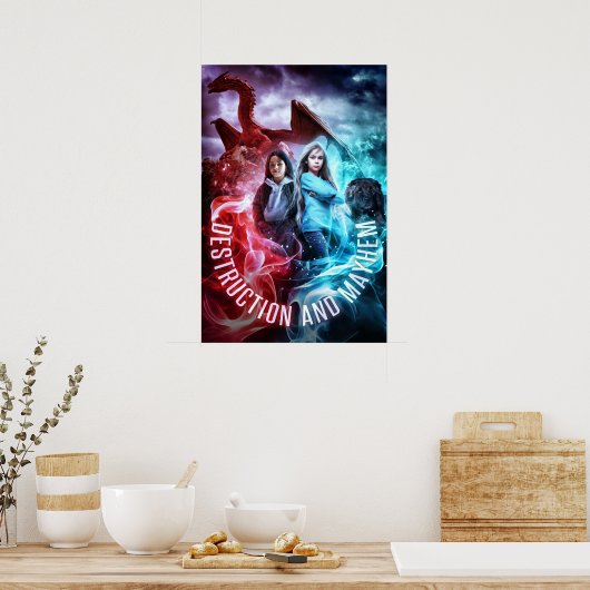 Pnut & Cece Poster (Keuken)