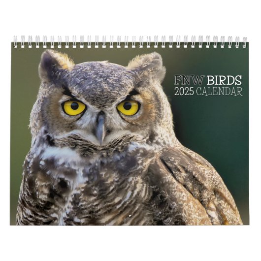 PNW BIRDS 2025 - PACIFIC NORTHWEST BIRDS KALENDER (Hoes)