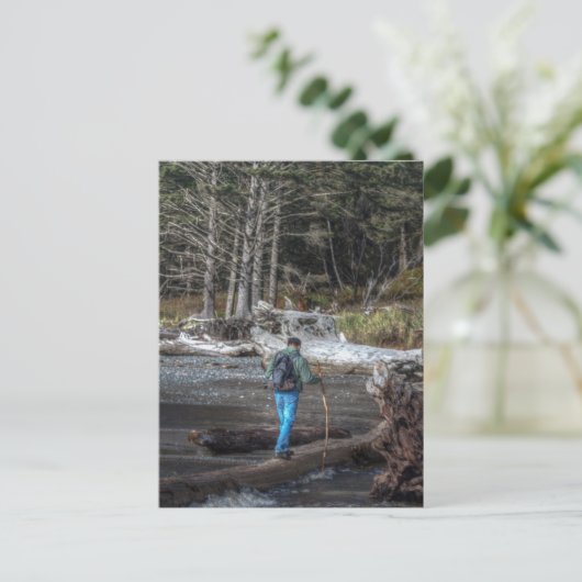 PNW Hiker Briefkaart (Staand voorkant)