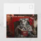 PNW Krampus Postcard Briefkaart (Voorkant / Achterkant)