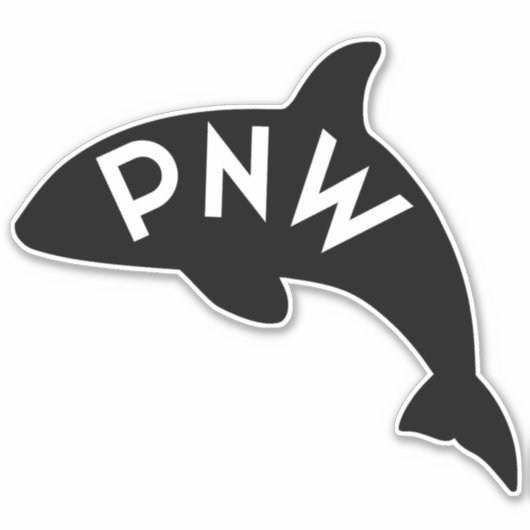 PNW Orca sticker (Voorkant)