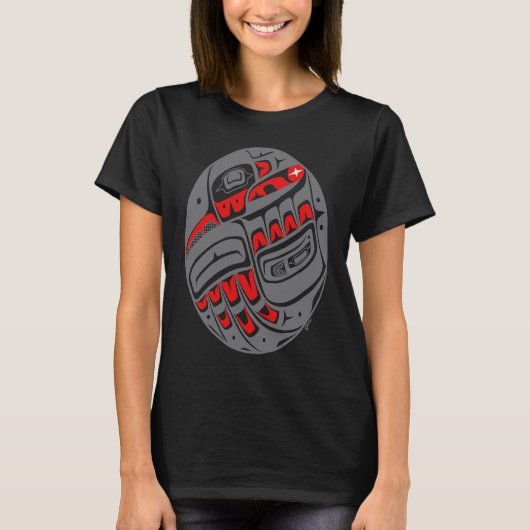 PNW, Raven steelt de zon T-shirt (Voorkant)