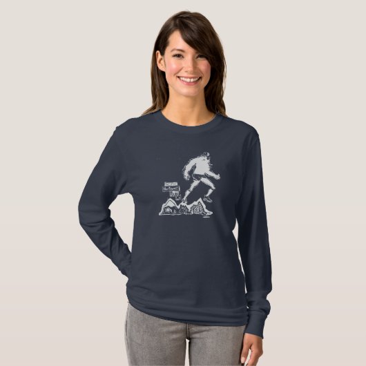 PNW Squatch T-shirt (Voorkant volledig)