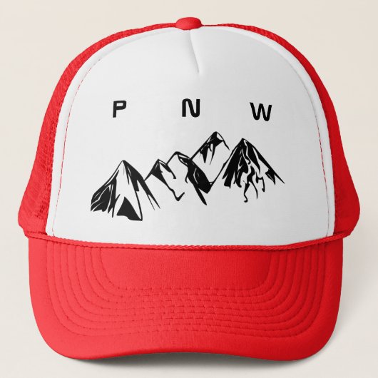 PNW Trucker Hat Original Trucker Pet (Voorkant)