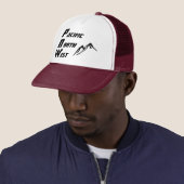 PNW Trucker Hat Vertical Lettering Pet (In situ)